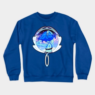 The Mirror with a Gem Crewneck Sweatshirt